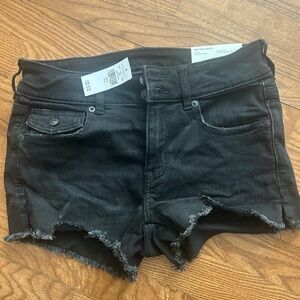 American Eagle Outfitters Black Jean Shorts